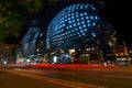 Graz,Austria-August 27, 2020: Kunsthaus Graz, the ultra-modern Art Museum for contemporary art, looking like some alien life form Royalty Free Stock Photo