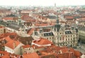 GRAZ, AUSTRIA - May 3rd, 2009: Aerial view to historic center of the city