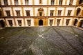 View at Eggenberg palace courtyard tourist spot, famous travel destination in Styria Royalty Free Stock Photo