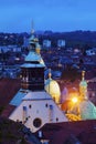 Graz Cahtedral and Katharinenkirche Royalty Free Stock Photo