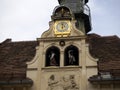 Graz glockenspiel old clock historic building