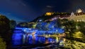 Graz at night Royalty Free Stock Photo