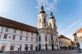 Austria, Graz, Styria Church Mariahilf and square in center city