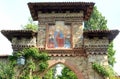 Grazzano Visconti, a medieval village in northern Italy Royalty Free Stock Photo