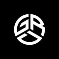 GRD letter logo design on white background. GRD creative initials letter logo concept. GRD letter design