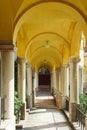 Gardone Riviera, Italy: House of the writer Gabriele D`Annunzio at the Vittoriale degli Italiani on Lake Garda Royalty Free Stock Photo