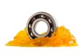 Grease and ball bearing, lithium machinery lubrication for automotive and industrial