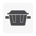 Grease trap icon