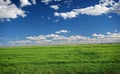 Greasy Grass Plains of Blackfeet Nation Royalty Free Stock Photo