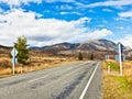 Great Alpine highway Royalty Free Stock Photo