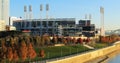 Great American Ballpark in Cincinnati by the Ohio River