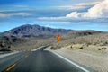 Great American road, crossing a huge Death Valley