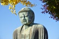 The Great Amida Buddha of Kamakura (Daibutsu) in the Kotoku-in Temple Royalty Free Stock Photo