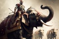 great ancient general hannibal barca created by generative AI