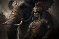 great ancient general hannibal barca created by generative AI