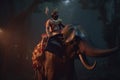 great ancient general hannibal barca created by generative AI