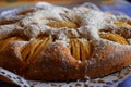 Great Applecake for vegan people Royalty Free Stock Photo