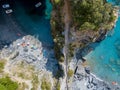 Great Arch, Aerial View, Arch Rock, Arco Magno and Beach, San Nicola Arcella, Cosenza Province, Calabria, Italy