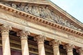 Architecture Building of The Alte Nationalgalerie or Old National Gallery in the Museums Island in Berlin. One of the most Royalty Free Stock Photo