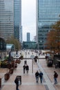 Gorgeous architecture at the heart of canary wharf UK