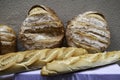 Great artisan breads Royalty Free Stock Photo