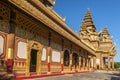 Great Audience Hall Pyinsapathada replica, Bagan Golden Palace, Bagan, Myanmar, Burma