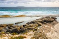 Great Australian Bight beach Royalty Free Stock Photo