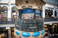 The Great Australian Clock in Queen Victoria Building shopping arcade