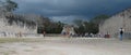 The Great Ball Court at Chichen Itza. Yucutan state, Mexico