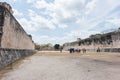 Great Ball Court for playing `pok-ta-pok` in Chichen Itza, Mexico