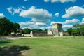 Great Ball Court and Temple of the Jaguars, Chichen Itza, Yucatan, Mexico Royalty Free Stock Photo