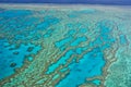 Great Barrier Reef - Aerial View Royalty Free Stock Photo