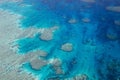 Great Barrier Reef - Aerial View Royalty Free Stock Photo