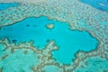 Great Barrier Reef - Aerial View Royalty Free Stock Photo