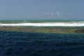 Water, sea. sky, waves. Australia, Great Barrier Reef.