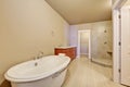 Great bathroom interior in brand new house. Royalty Free Stock Photo