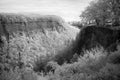 Great Bend Overlook At Letchworth State Park In New York Royalty Free Stock Photo