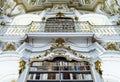 Great biggest library in old abbey Royalty Free Stock Photo