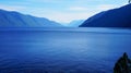 Great blue lake Royalty Free Stock Photo