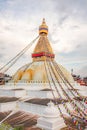 The Great Boudhanath Stupa Royalty Free Stock Photo