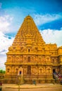 The Great Brihadeeswara Temple of Tanjore Royalty Free Stock Photo