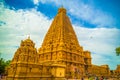 The Great Brihadeeswara Temple of Tanjore Royalty Free Stock Photo