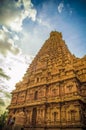 The Great Brihadeeswara Temple of Tanjore Royalty Free Stock Photo
