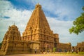 The Great Brihadeeswara Temple of Tanjore Royalty Free Stock Photo