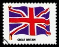 GREAT BRITAIN FLAG - Postage Stamp isolated