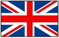 Great Britain flag Royalty Free Stock Photo