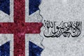 Great Britain and Islamic Emirate of Afghanistan flags