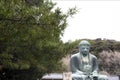 The great bronze buddha sculpture, Kamakura, tokyo, japan Royalty Free Stock Photo