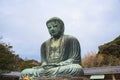 The great bronze buddha sculpture, Kamakura, tokyo, japan Royalty Free Stock Photo