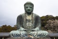 The great bronze buddha sculpture, Kamakura, tokyo, japan Royalty Free Stock Photo